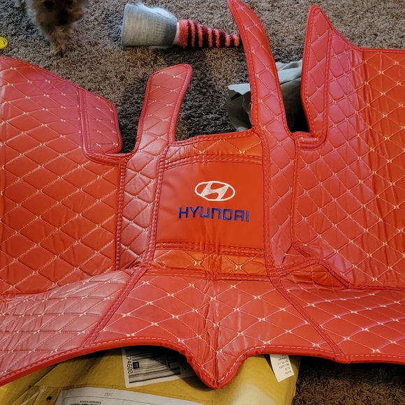 2022 Hyundai Tuscon Sel custom floor mats - Picture 3 of 3